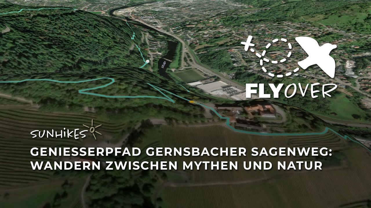 Genießerpfad: Gernsbacher Sagenweg  – Flyover