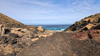 Atlantik an der Südspitze der Inssel Fuerteventura