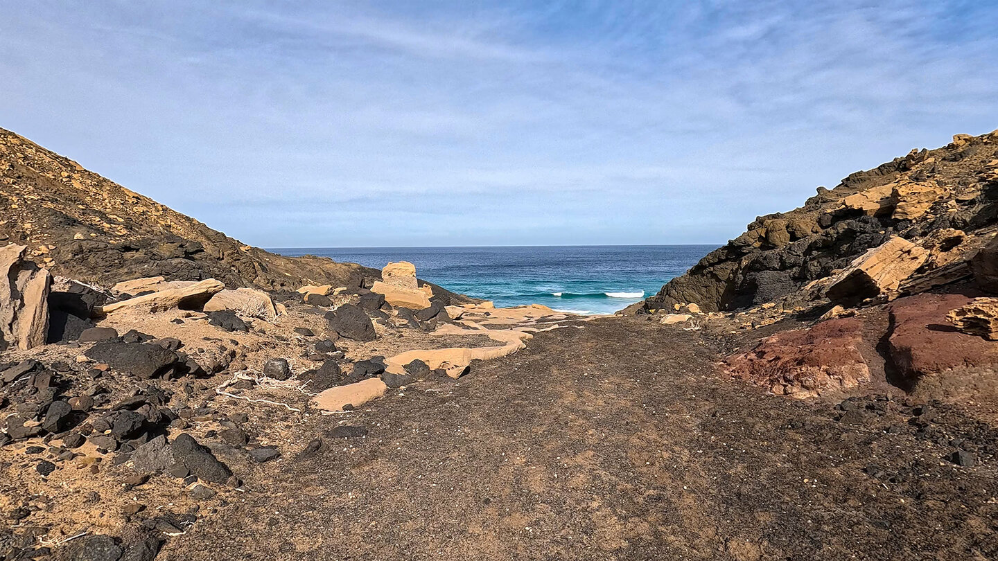 Atlantik an der Südspitze der Inssel Fuerteventura