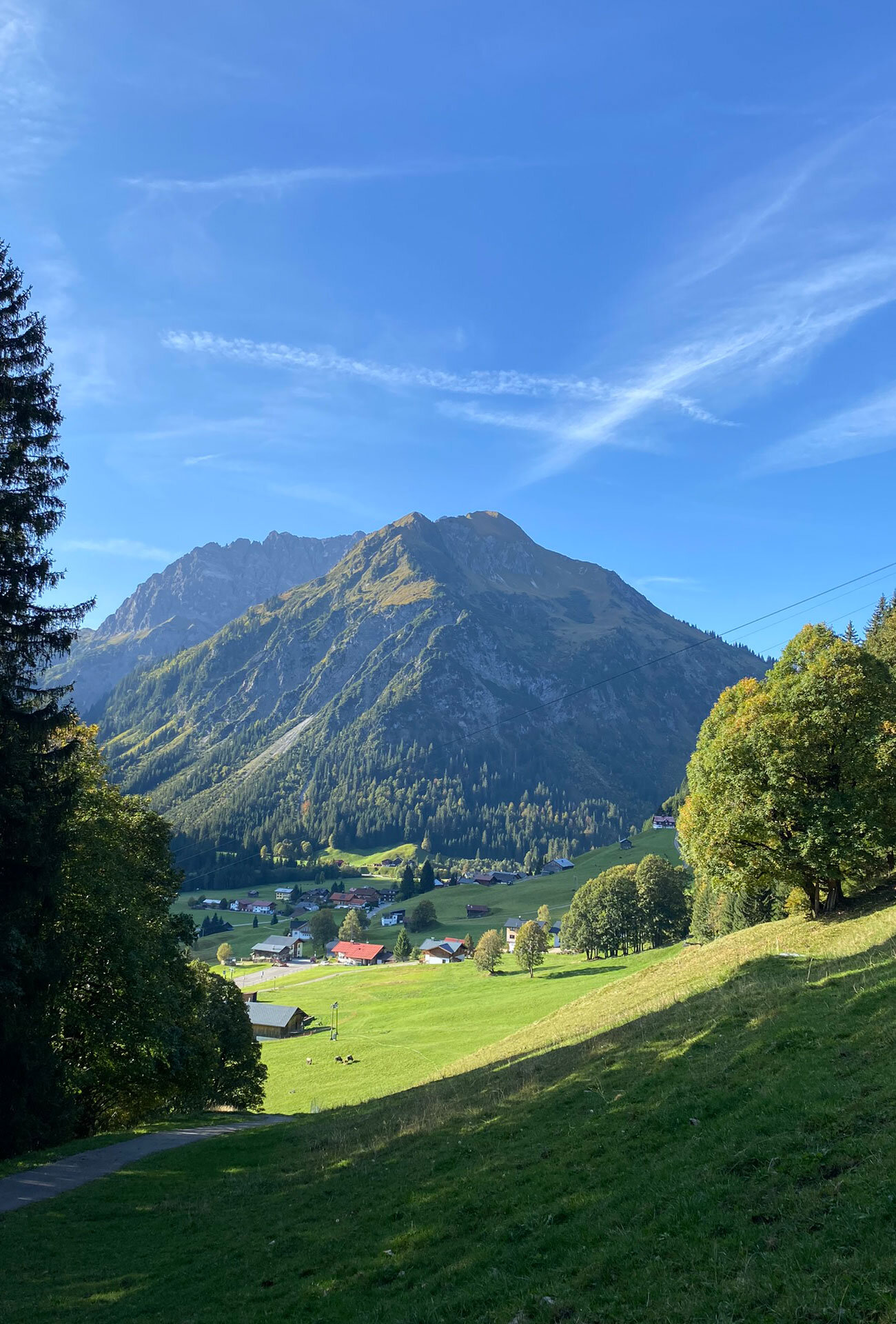 Blick auf den imposanten Bärenkopf Blick auf den Bärenkopf