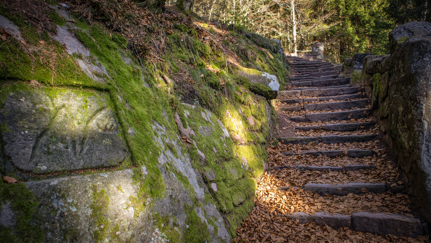 die Treppe »Escalier de l’Empereur«