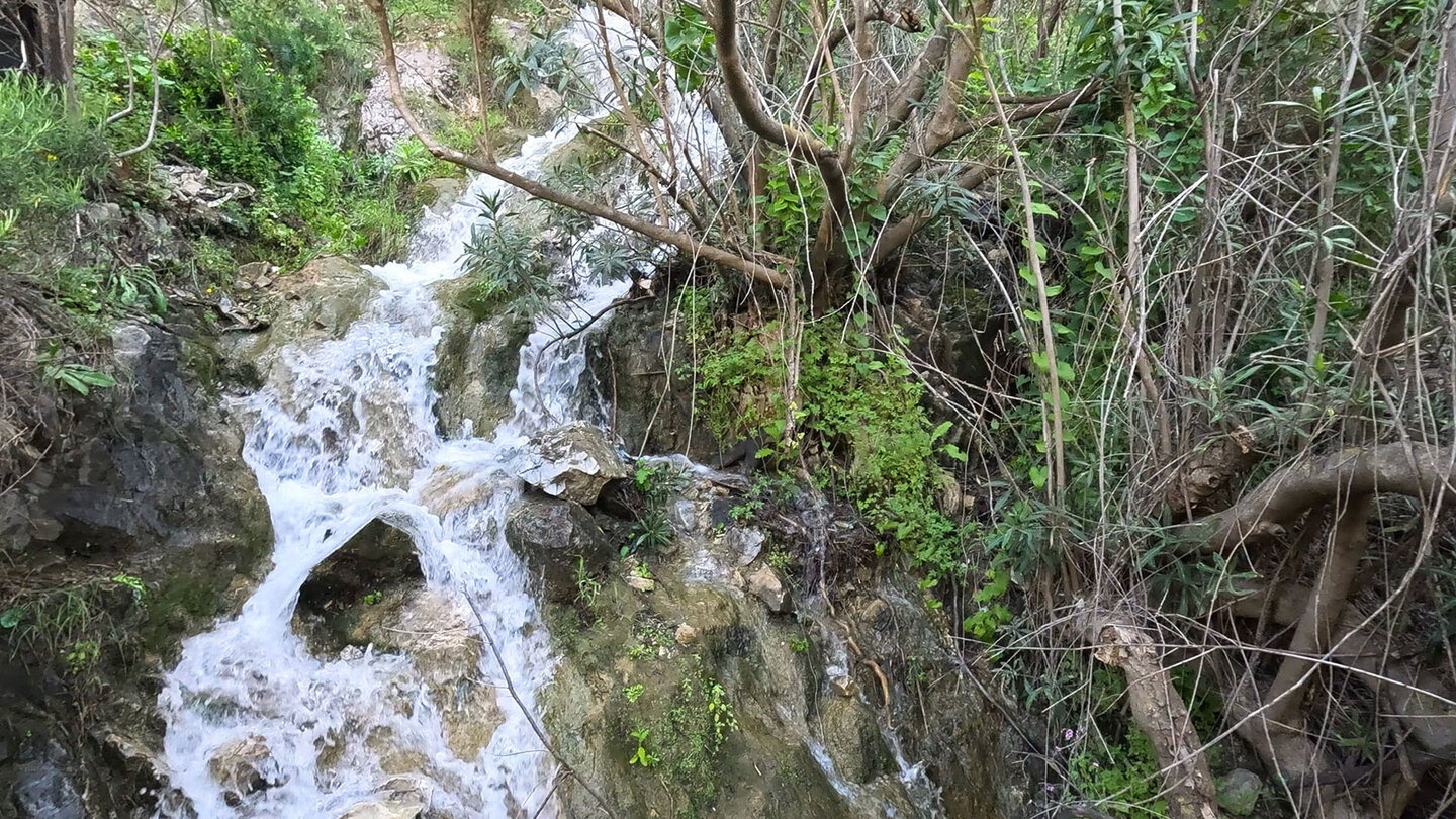 Wasserfall am Río Higuerón