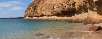 die Playa de la Cocina auf La Graciosa