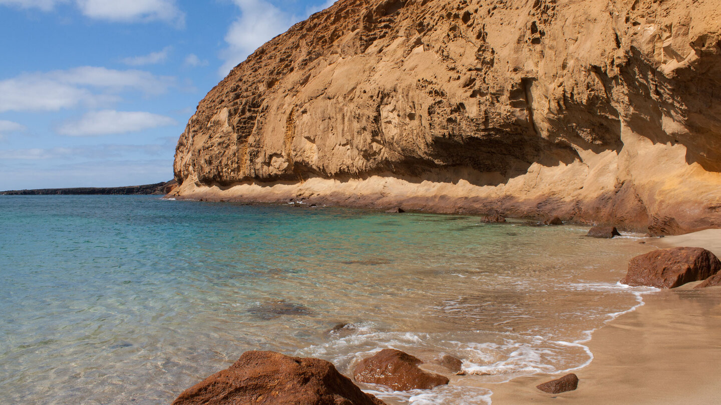 die Playa de la Cocina auf La Graciosa