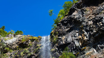ursprüngliche Natur am Mare Aux Joncs Wasserfall