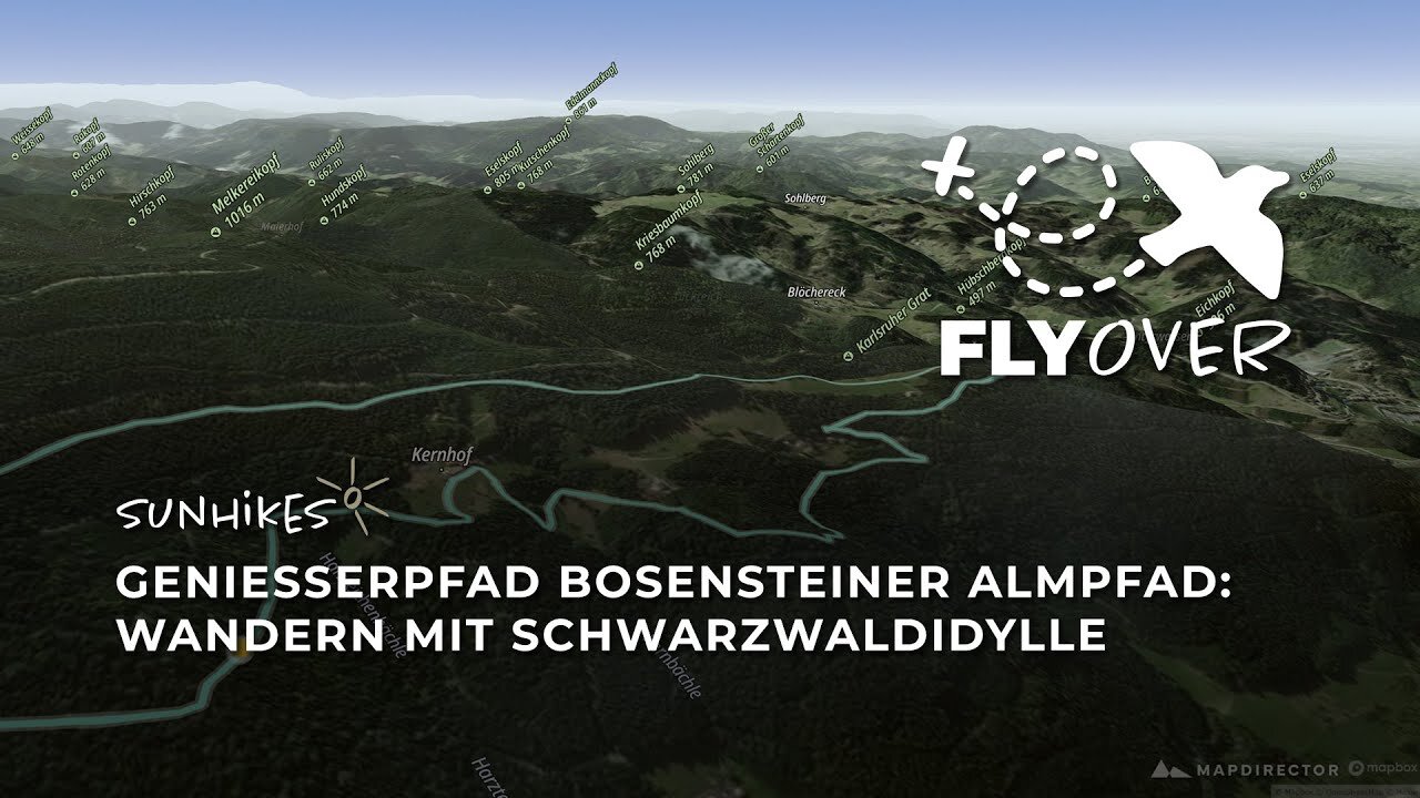 Bosensteiner Almpfad – Flyover