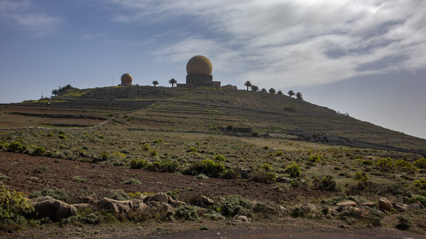 auf dem Peñas del Chache befindet sich eine Radarstation Radarstation auf dem Peñas del Chache