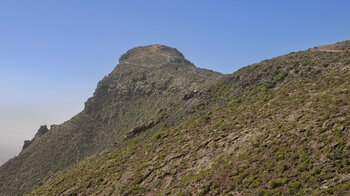 der Aussichtsberg El Castillejo im Famara-Gebirge