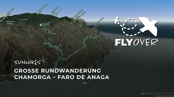 Teneriffa – Wilde Steilküsten und tiefe Schluchten: Die große Anaga-Rundtour im Flyover Video