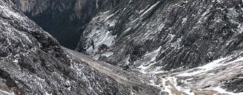 die Schutzhütte Rifugio Grasleiten im Herzen der Rosengartengruppe