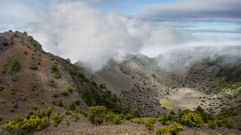 Ausblick über die Caldera Hoya de Fireba mit dem 1.330 Meter hohen Fireba