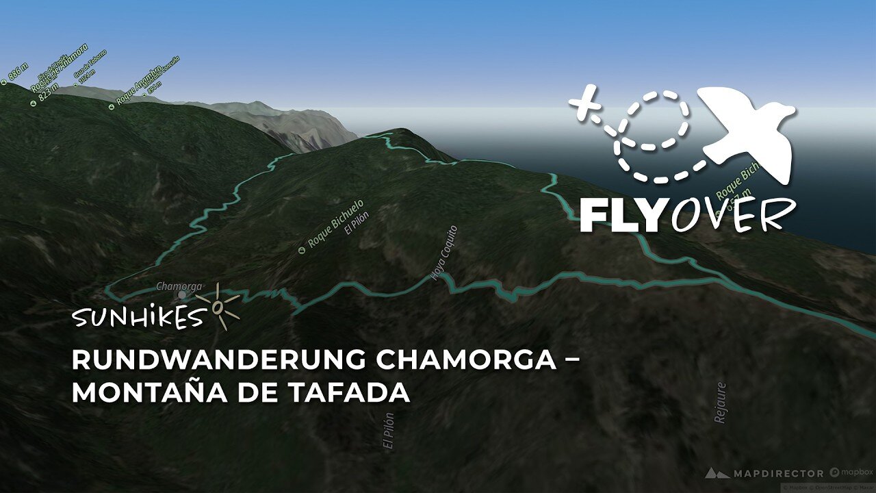 Bis zum Gipfel des Anaga-Massivs: Die Tafada-Rundtour im 3D-Flyover Video