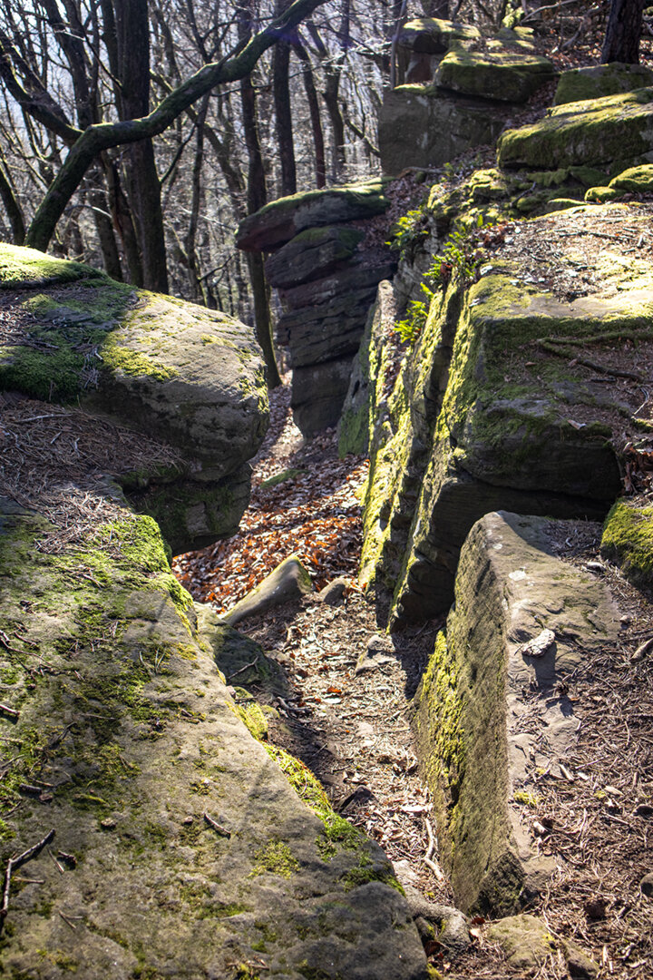 das Felsenmeer am Hüttenberg