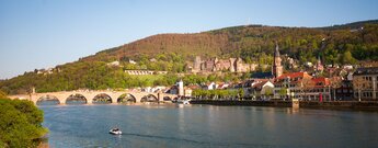 Ausblick auf Heidelberg am Neckar