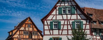 Fachwerkhäuser in der Eppinger Altstadt