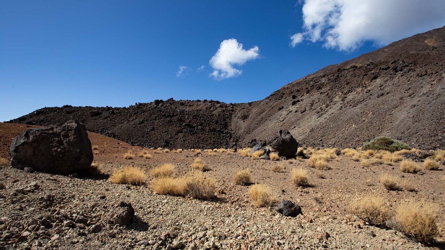 Lavaverwerfungen am Montaña Blanca