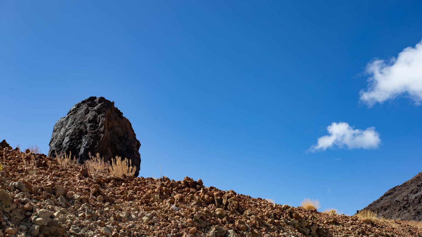 Teide Ei bei der Aufwanderung zum Montaña Blanca