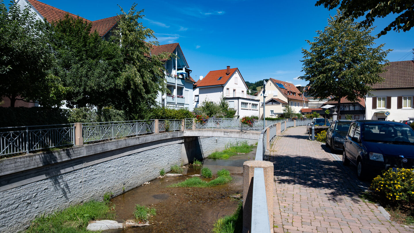 Blick in die Sträßchen von Kandern