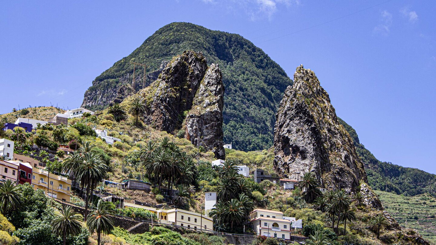 Wanderweg nach Hermigua - Roques de San Pedro auf La Gomera