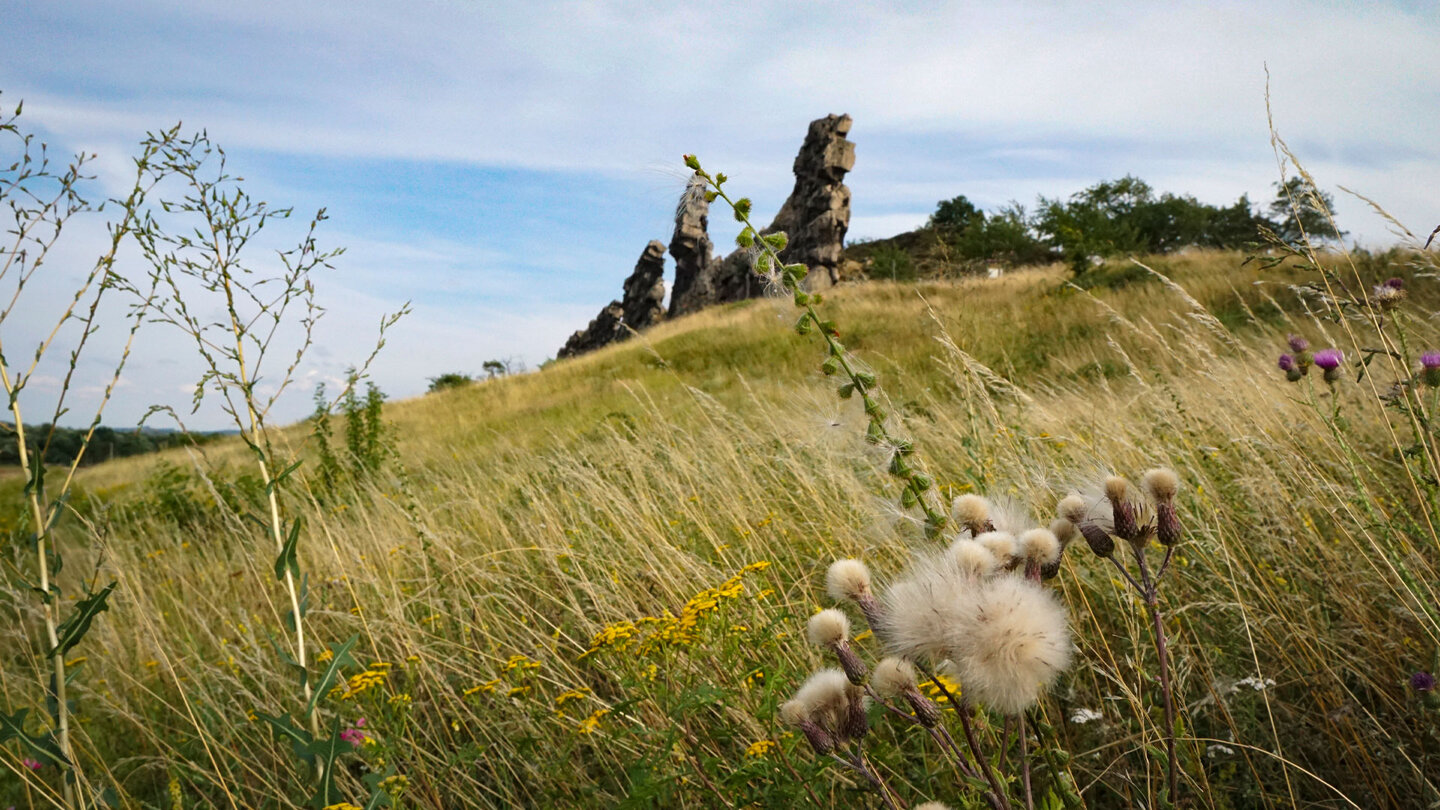 Blick auf die Teufelsmauer