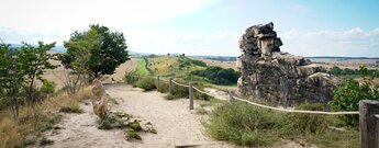 sandige Wege an der Teufelsmauer