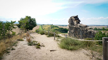 sandige Wege an der Teufelsmauer