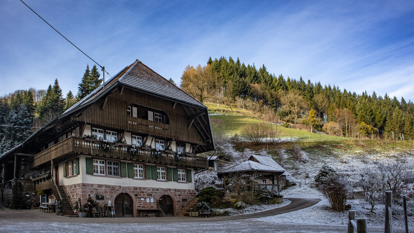 Serrerhof aus dem Jahr 1921 in Durbach Gebirg