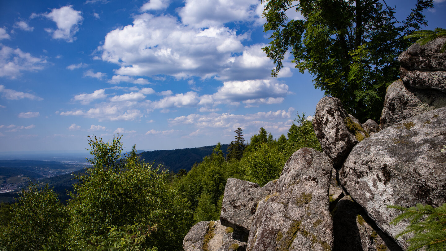 Felsformationen an der Hohen Schaar