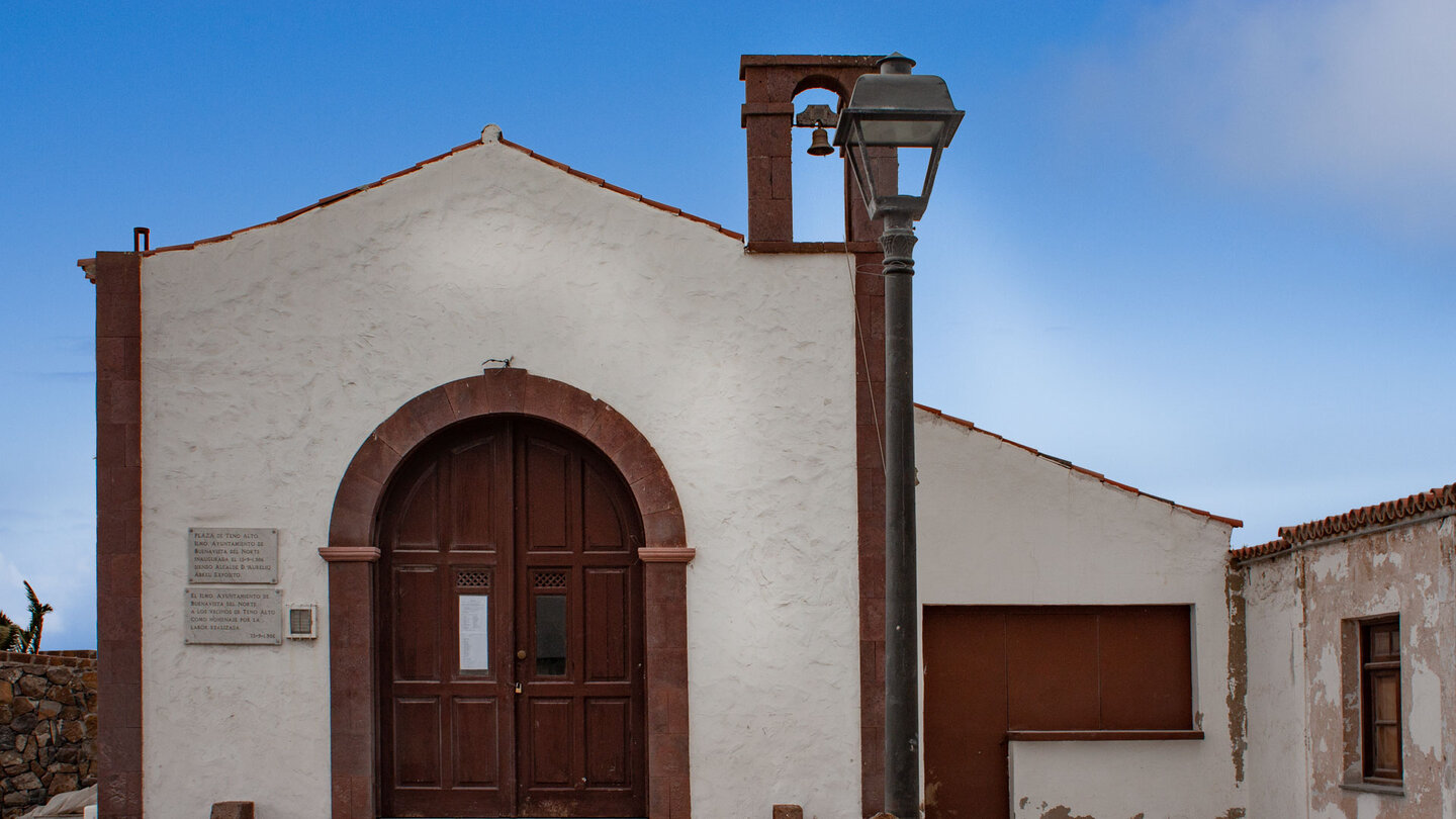 die kleine Dorfkirche in Los Bailaderos