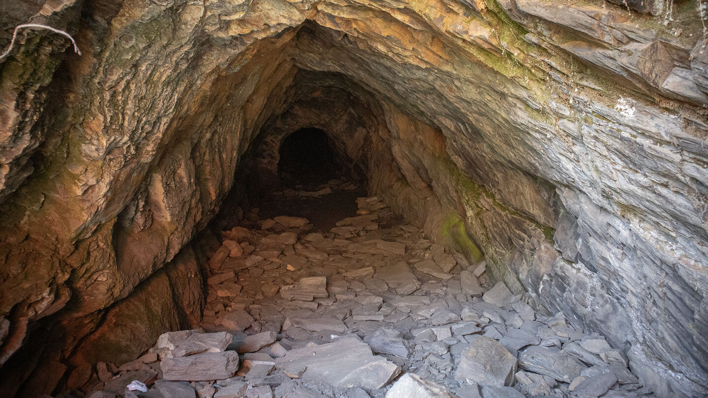 Alter Minentunnel der Mina la Probadora Alter Minentunnel der Mina la Probadora