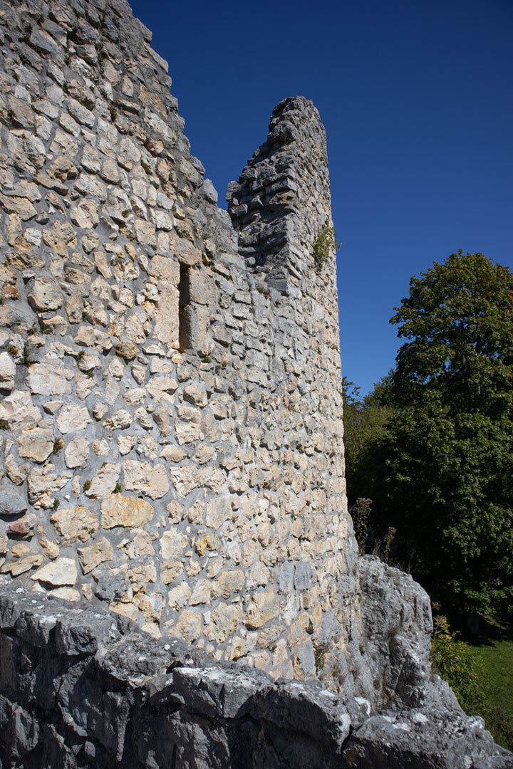 Ruine Falkenstein - größte mittelalterliche Befestigungsanlage im oberen Donautal