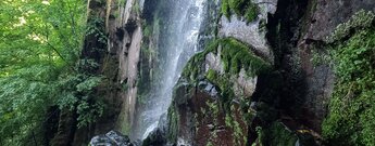 Cascade du Nideck in den Vogesen