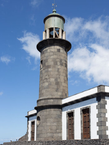 der alte Leuchtturm Faro de Fuencaliente aus dem Jahr 1899