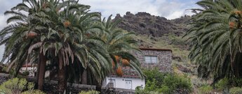 typisch kanarisches Haus in La Laja auf La Gomera