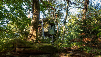 Aussichtsplattform der Jüngstbergkanzel