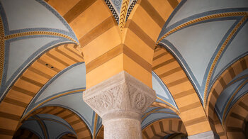 Deckengewölbe der Krypta des Benediktinerklosters Beuron