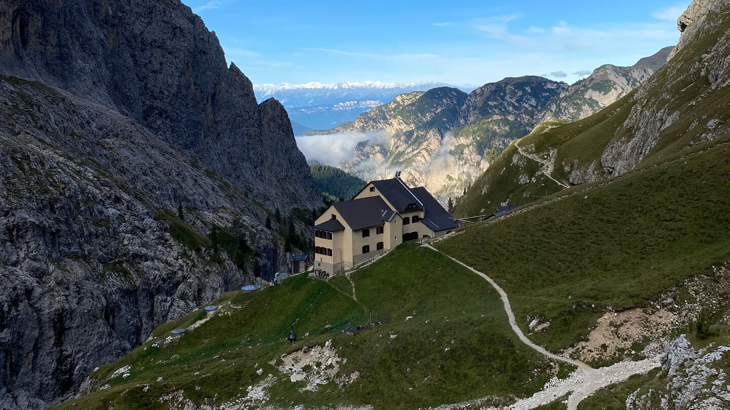 die Grasleitenhütte im Grasleitental