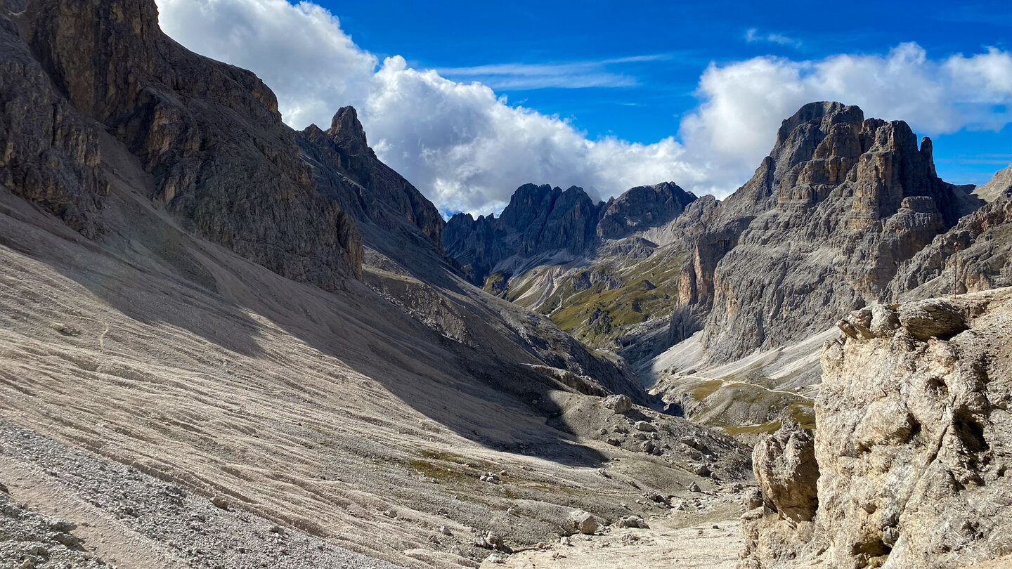 Blick auf das Vajolettal
