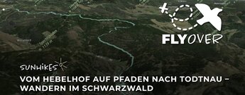 Hebelhof nach Todtnau: Aussichtsreiche Wanderung im Schwarzwald – Flyover
