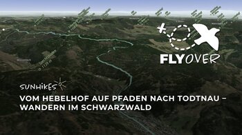 Hebelhof nach Todtnau: Aussichtsreiche Wanderung im Schwarzwald – Flyover