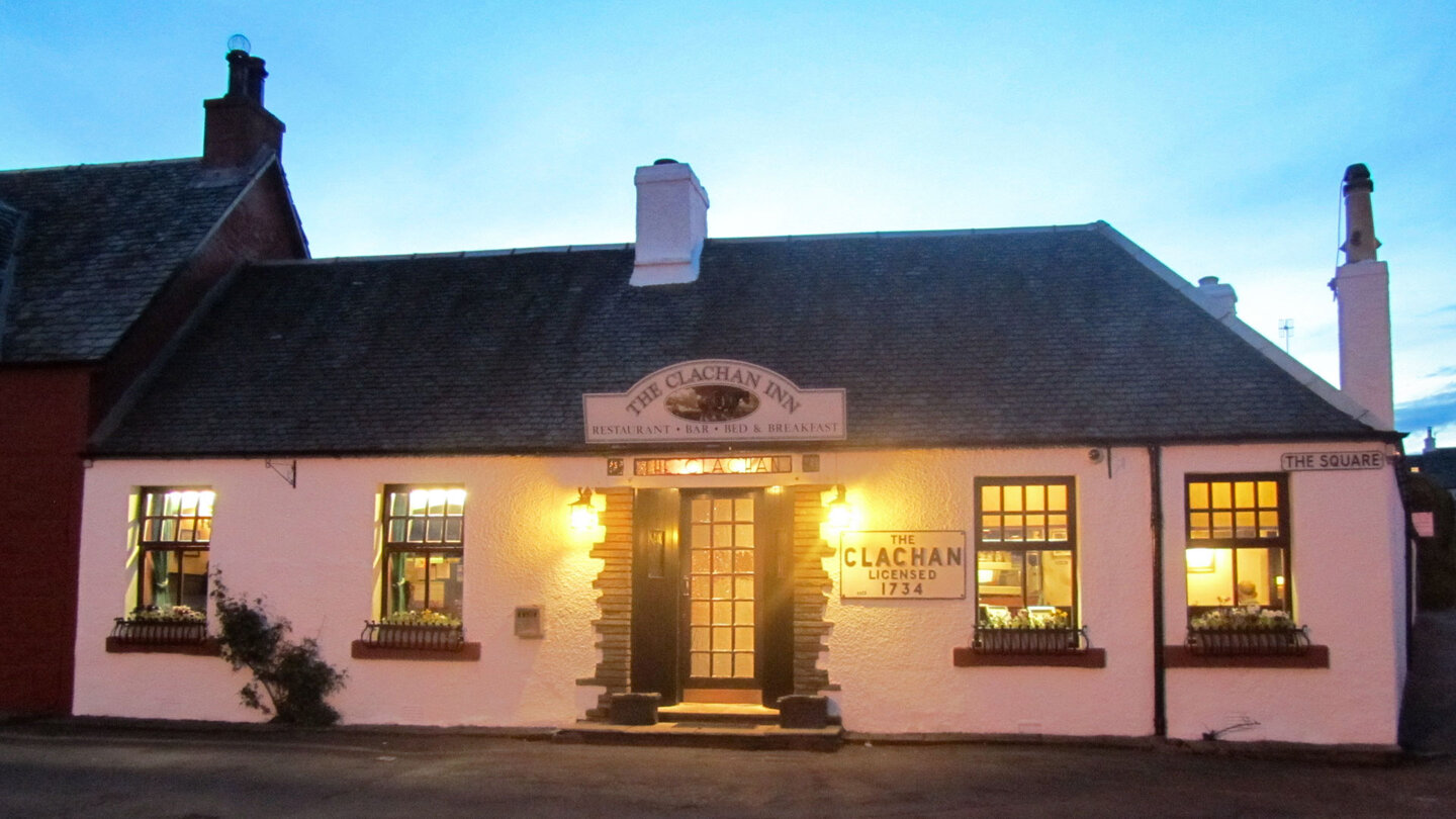 ältester Pub in Schottland ist das Clanchan Inn