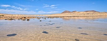 Strand Playa del Salado auf der Insel La Gracosa
