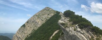 felsiger Gipfel des Aiplspitz