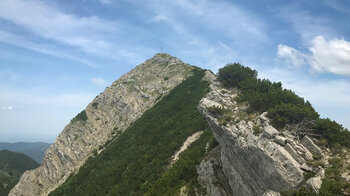 felsiger Gipfel des Aiplspitz