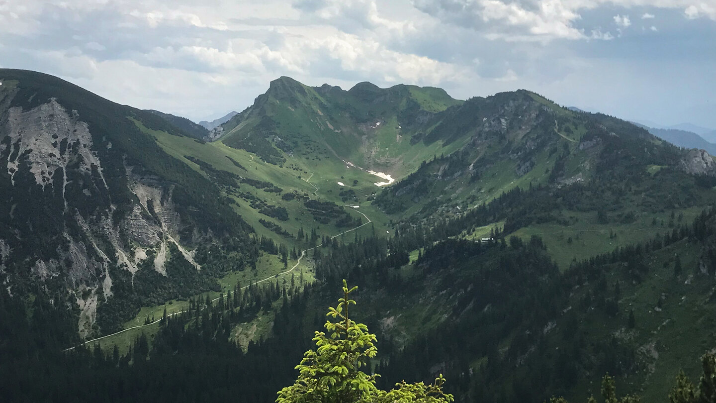 Talblick vom Aiplspitz Talblick vom Aiplspitz