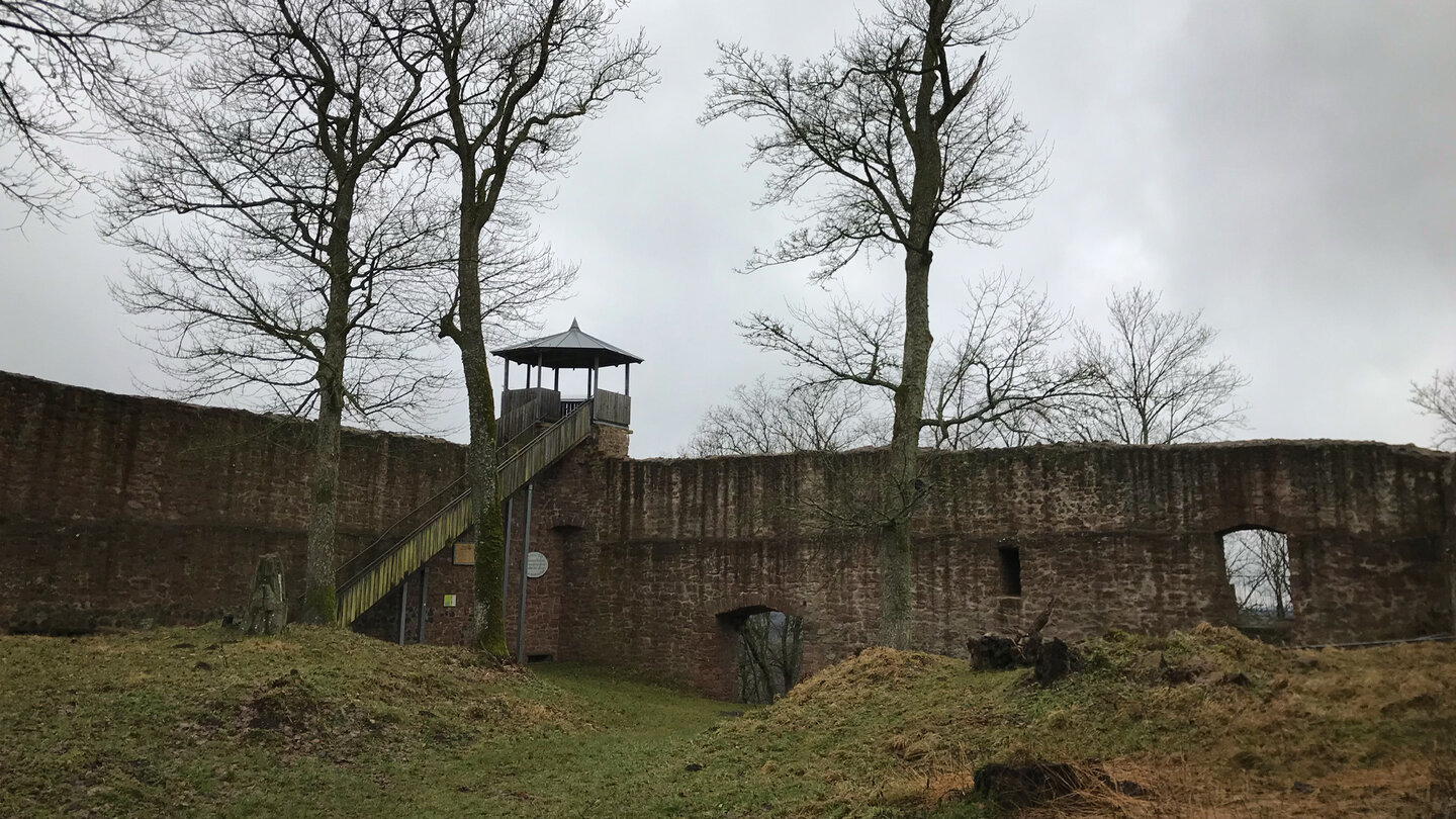 die Ruine Auersburg Ruine Auersburg