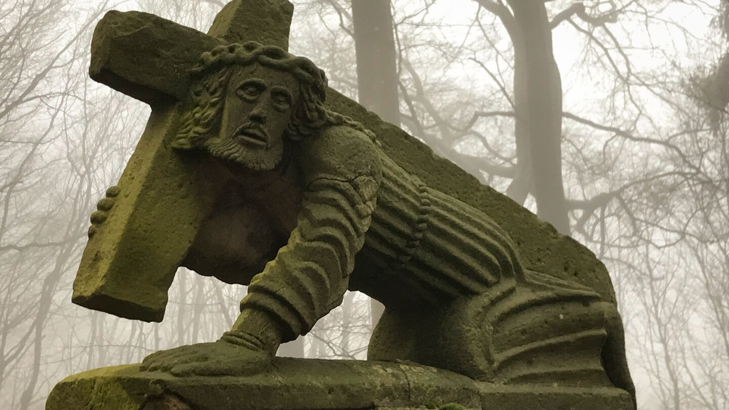 Jesus Darstellung am Weg zum Battenstein Jesus Darstellung am Weg zum Battenstein