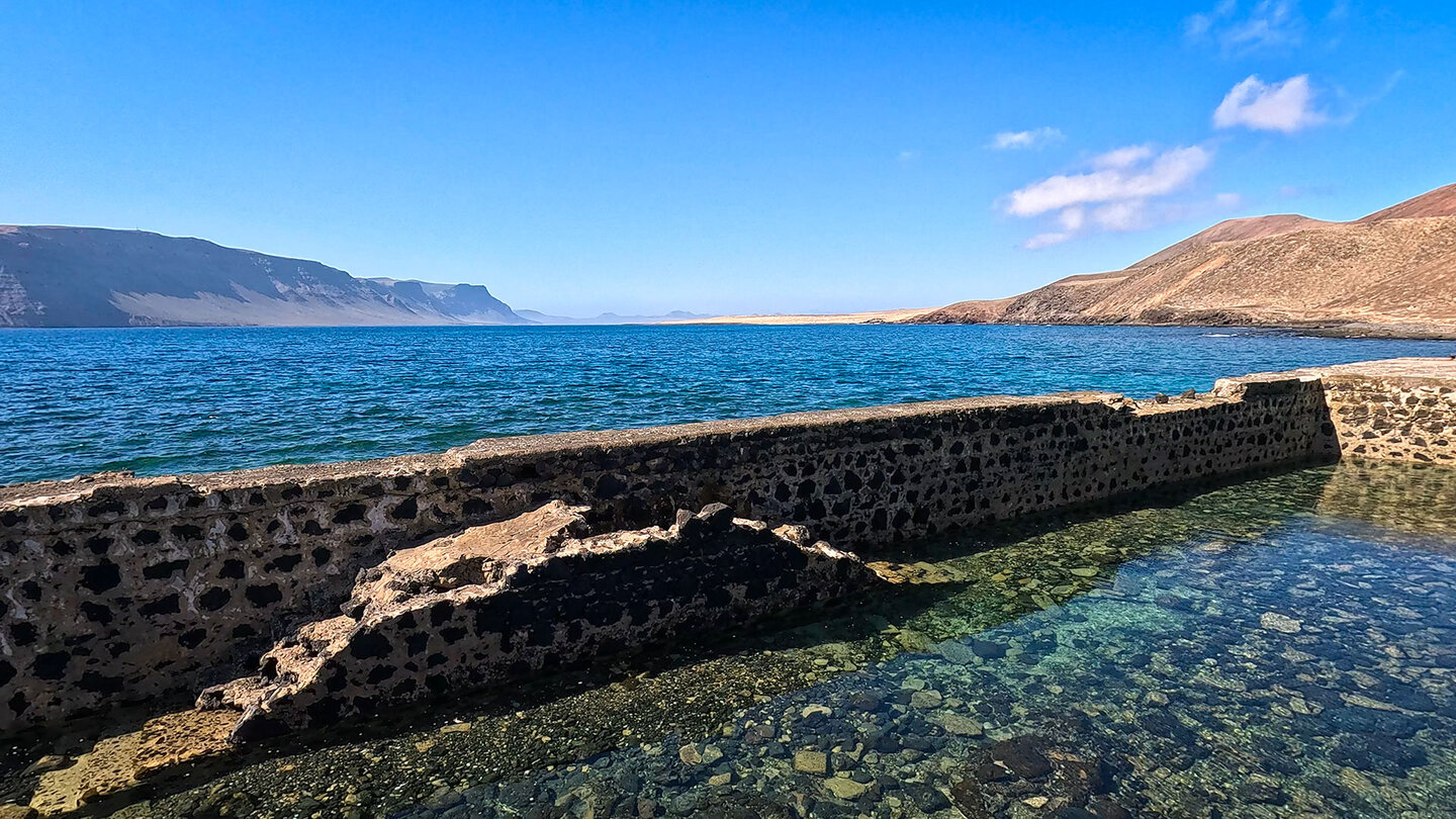 Blick auf die Meerenge El Río von Pedro Barba die Meerenge El Río von Pedro Barba
