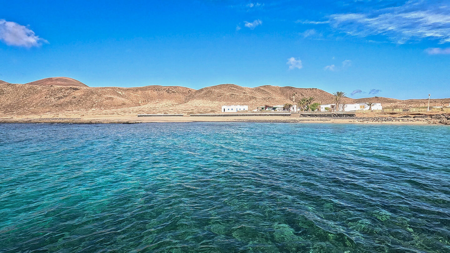 der malerische Urlaubsort Casas de Pedro Barba auf La Graciosa Casas de Pedro Barba auf La Graciosa