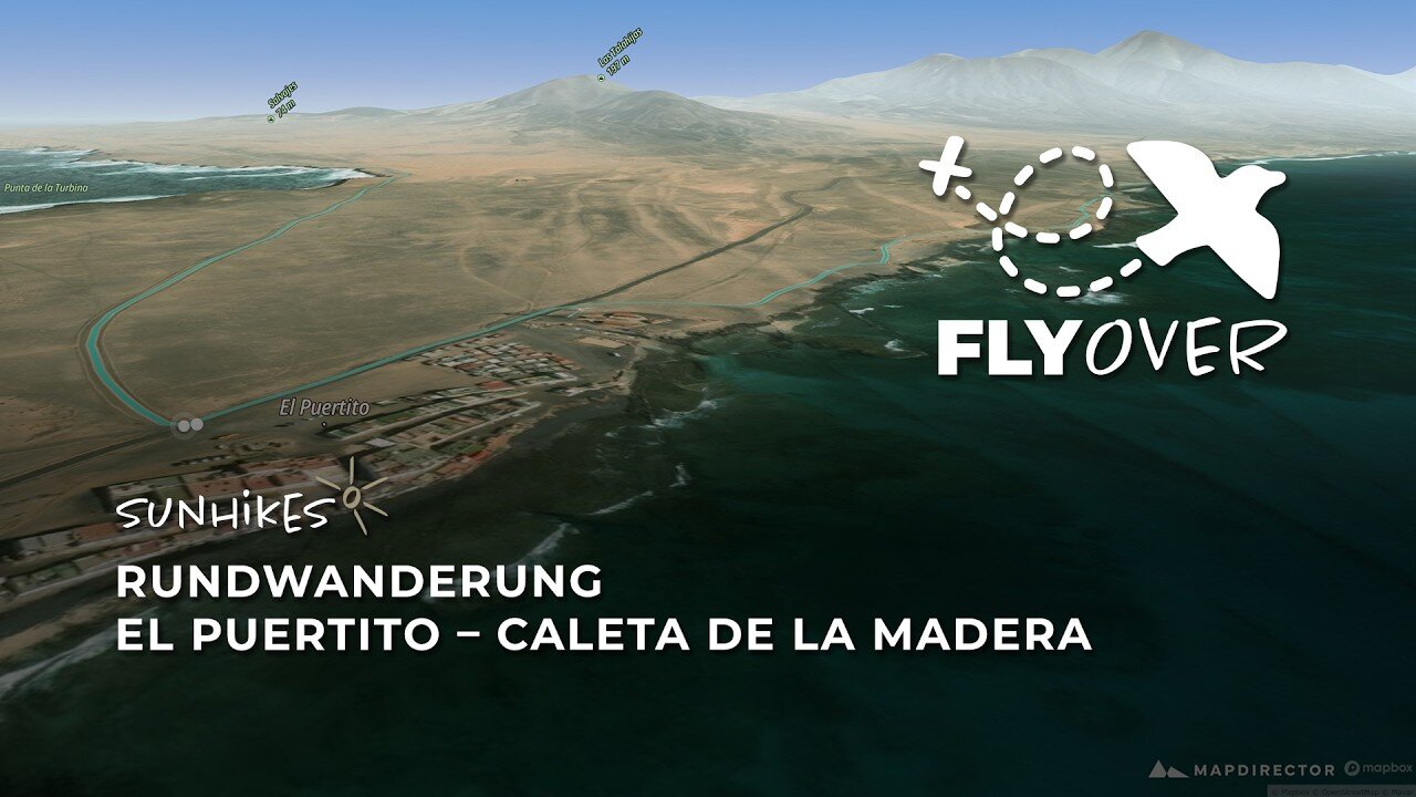 Fuerteventuras wilder Süden im 3D-Flyover: Eindrucksvolle Rundtour durch den Naturpark Jandía